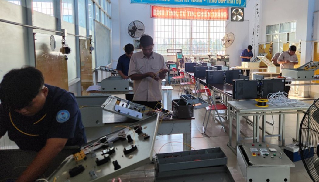 cơ sở vật chất cao đẳng nghề kiên giang 3