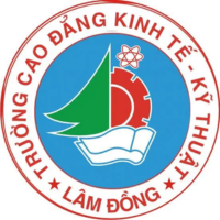 Logo Cao đẳng Kinh tế – Kỹ thuật Lâm Đồng