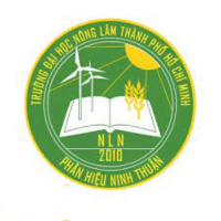 Logo Đại học Nông Lâm TP. HCM – Phân hiệu Ninh Thuận