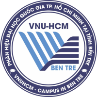 Logo Phân hiệu Đại học Quốc gia TP Hồ Chí Minh tại tỉnh Bến Tre
