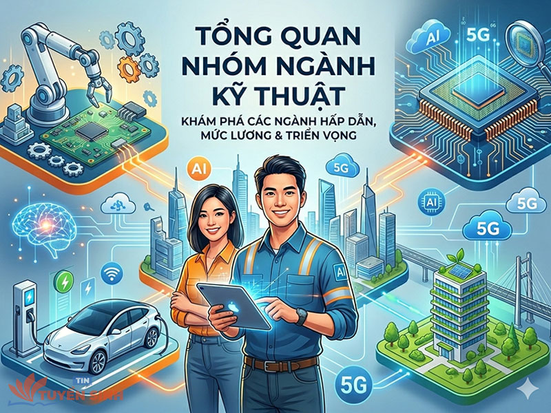 Tổng quan các ngành kỹ thuật hot nhất